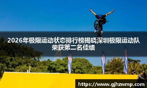 哈哈体育2026年极限运动状态排行榜揭晓深圳极限运动队荣获第二名佳绩